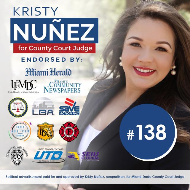 Kristy Nunez Endorsement Post